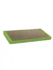 Когтеточка Triol Лежак из гофрокартона, с кошачей мятой, 56х30х3,5 см