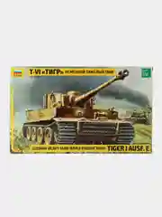 Зелёный хаки сборная модель Немецкий тяжелый танк T-VI Тигр масштаб 1:35 КИТ пластик