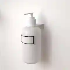 Белый rexant Держатель дозатора для жидкого мыла и шампуней на 1 флакон настенный