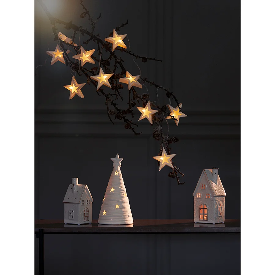 Подсвечник декоративный Tkano New Year Essential Odense, 14,6 см