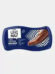 Прозрачный губка для обуви UNIMAX бесцветный / черный для гладкой кожи