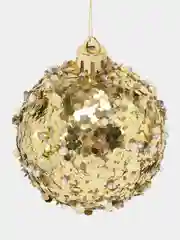 Елочные шары-игрушки Золотая Сказка, 592174, новогодний декор, набор 56 предметов, пластик