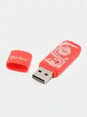Красный usb флешка Perfeo 32GB C04