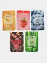 Разноцветный маска для лица тканевая, маски для лица, набор масок, маска тканевая с экстрактами Costeza