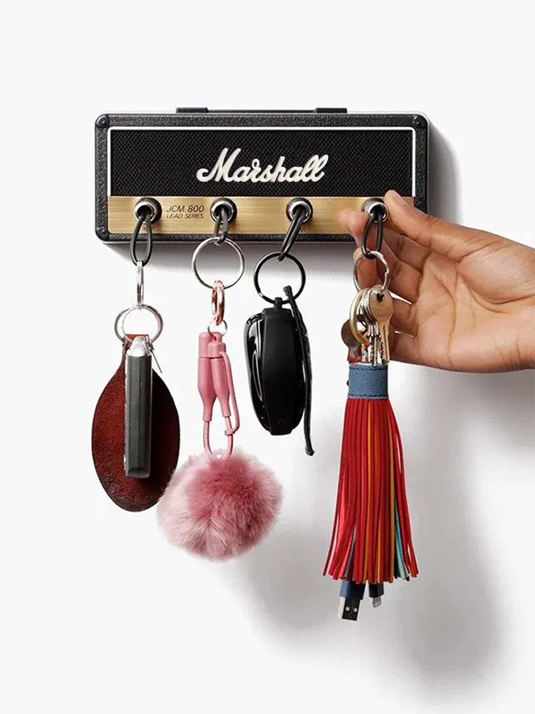 Черный настенная ключница Marshall для ключей