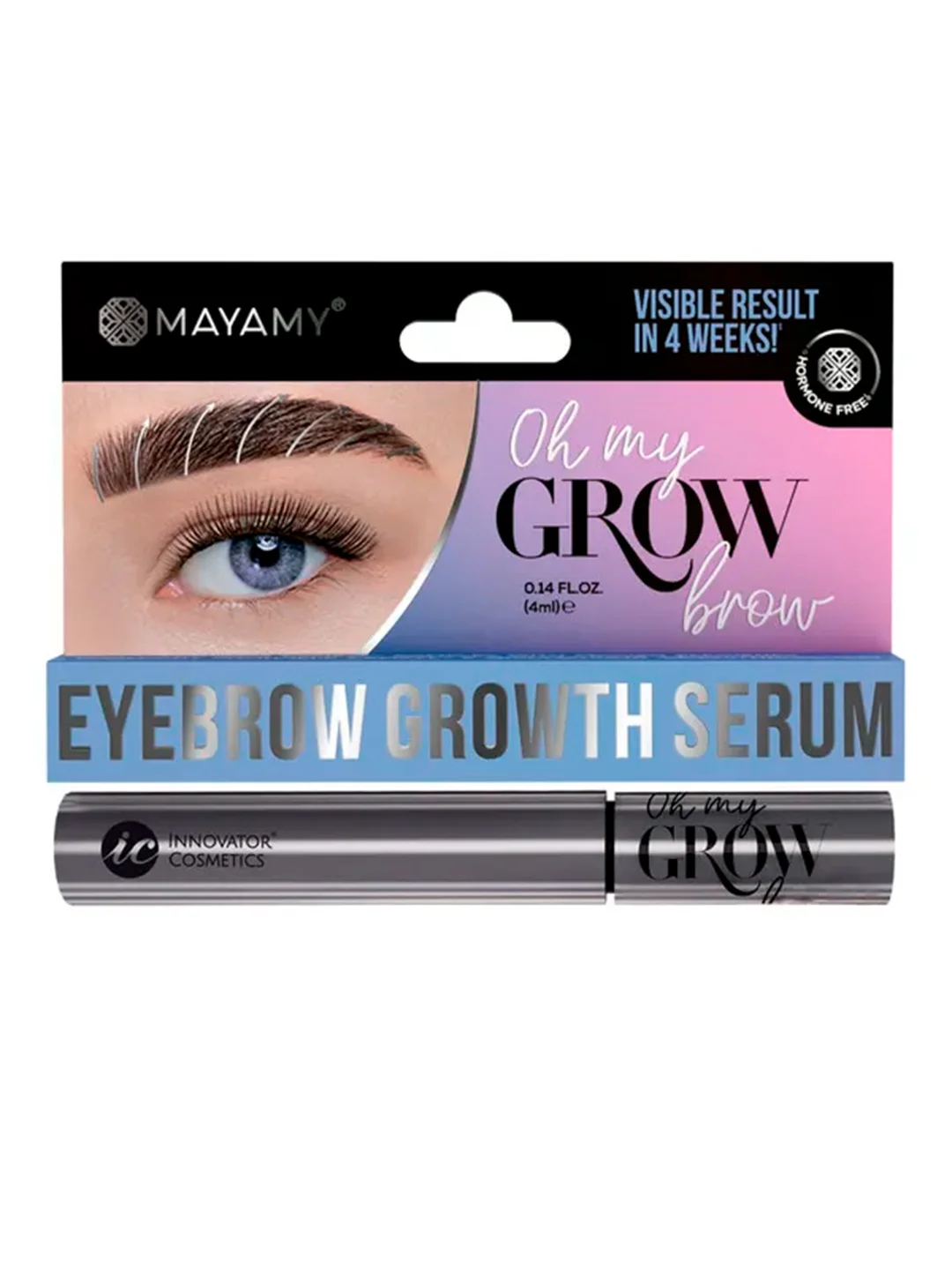 Сыворотка для роста бровей MAYAMY Oh my Grow, 4 мл