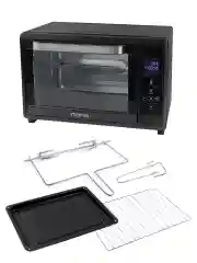 Черный духовой шкаф MARTA MT-EO4285A/ 2400Вт/ 40л/ 8 авторежимов/ черный жемчуг