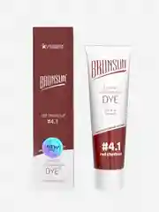 Краска для ресниц и бровей BRONSUN, цвет медный каштан #4.1, 15мл