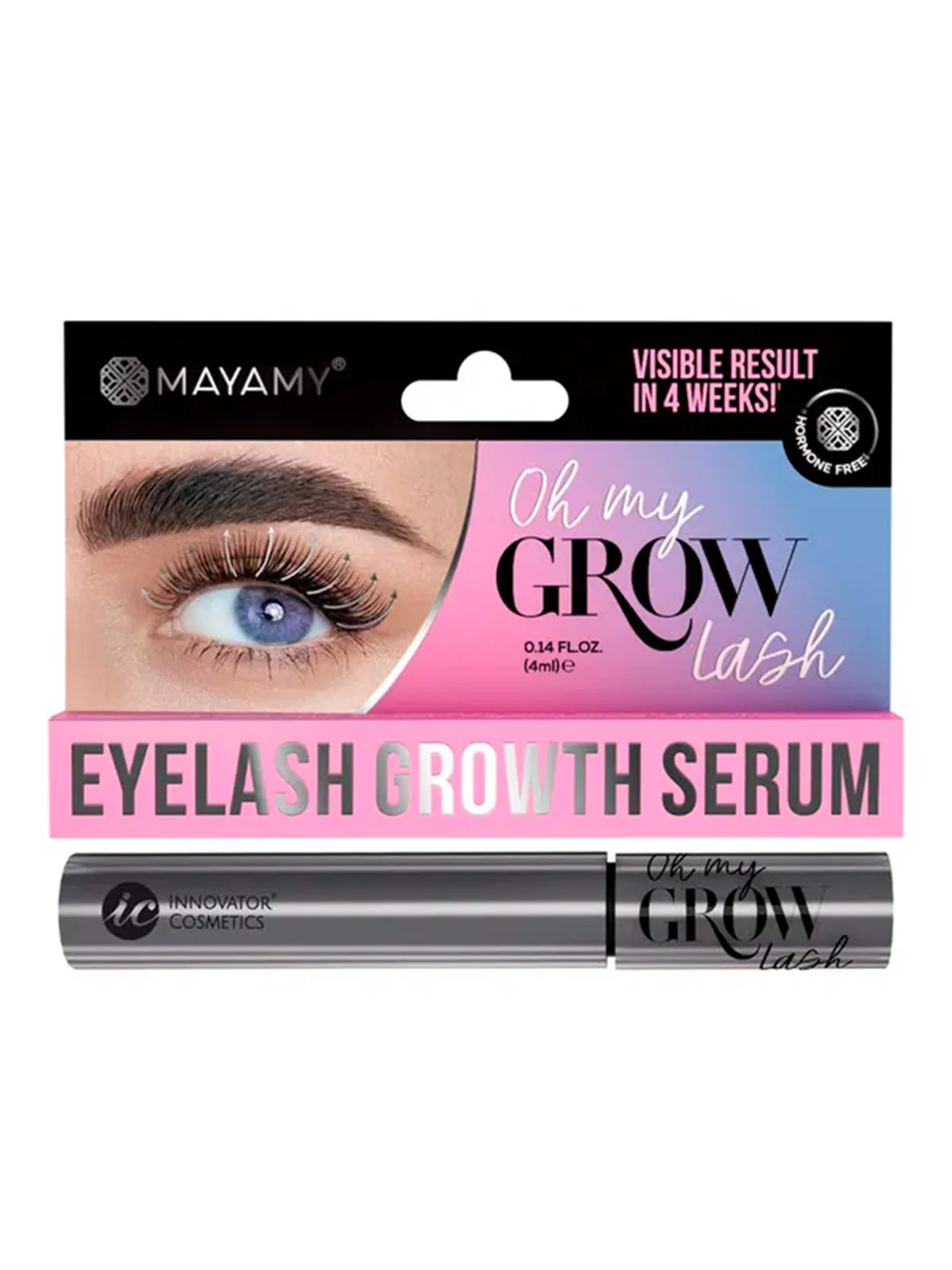 Сыворотка для роста ресниц MAYAMY Oh my Grow, 4 мл