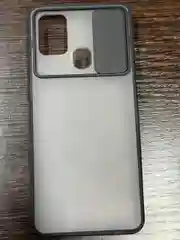 Черный защитный чехол для Samsung Galaxy A21s
