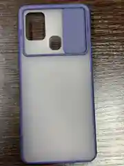 Темно-синий защитный чехол для Samsung Galaxy A21s