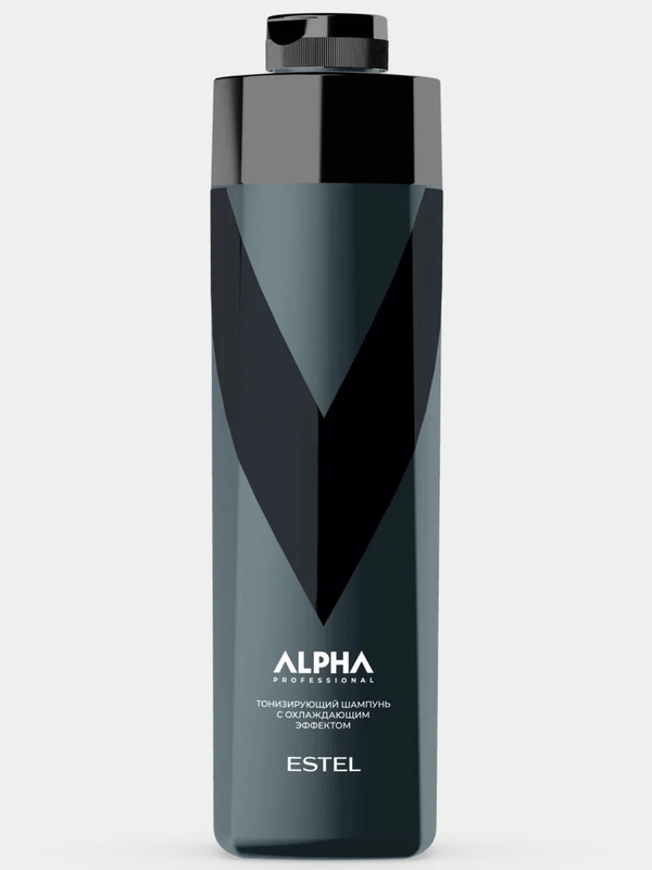 Тонизирующий шампунь для волос с охлаждающим эффектом Estel Alpha pro