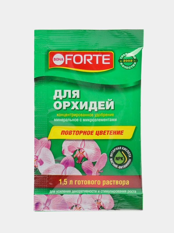 Бона Форте КРАСОТА для орхидей пакет 10мл повторное цветение ТДХ