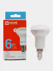 Светодиодная лампа R50 6 Вт 230В Е14 6500К IN HOME