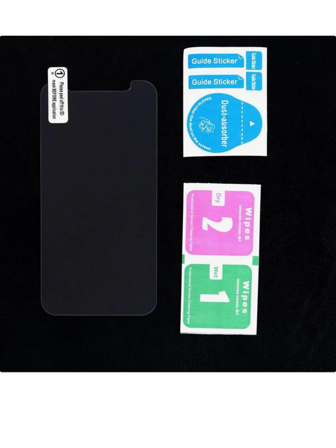Защитное стекло 2.5D Luazon для iPhone 12 Pro Max 12 Mini, полный клей, 0.26 мм, 9Н