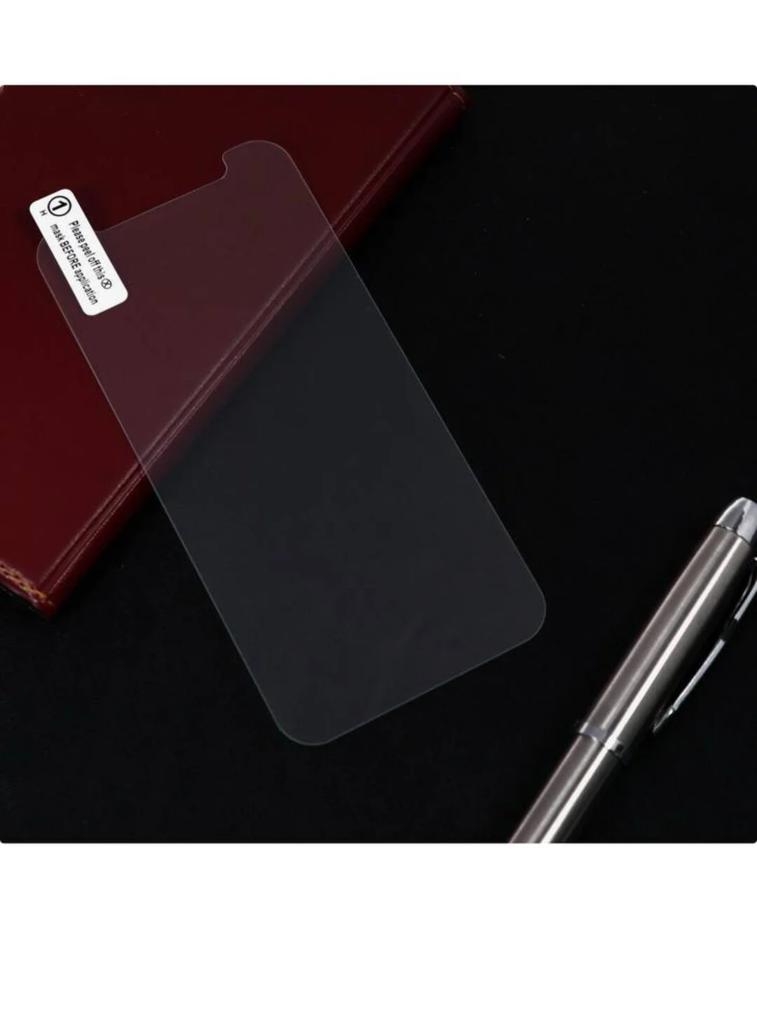 Защитное стекло 2.5D Luazon для iPhone 12 Pro Max 12 Mini, полный клей, 0.26 мм, 9Н
