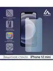 Защитное стекло 2.5D Luazon для iPhone 12 Pro Max 12 Mini, полный клей, 0.26 мм, 9Н