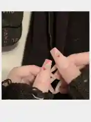 Накладные ногти с дизайном Балерина