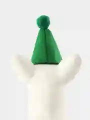 Зеленый колпак Новогодний для собак и кошек