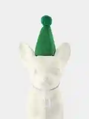 Зеленый колпак Новогодний для собак и кошек