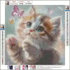 Желтый алмазная мозаика, без подрамника, 30*30, 30*40, 40*50