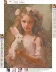 Аметистовый алмазная мозаика, без подрамника, 30*30, 30*40, 40*50