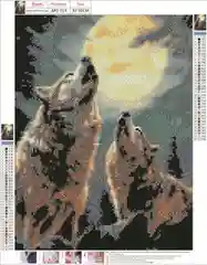 Белый алмазная мозаика, без подрамника, 30*30, 30*40, 40*50