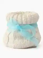 Белый подсвечник из гипса новый год ручная работа