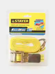 Ремень для крепления груза STAYER Professional разные длины с храповиком