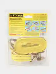 Ремень для крепления груза STAYER Professional разные длины с храповиком