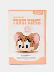 Коричневый детский 3D конструктор, игрушка развивающая