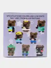 Зелёный хаки конструктор 3д детский 3D, детская развивающая игрушка, конструктор для детей