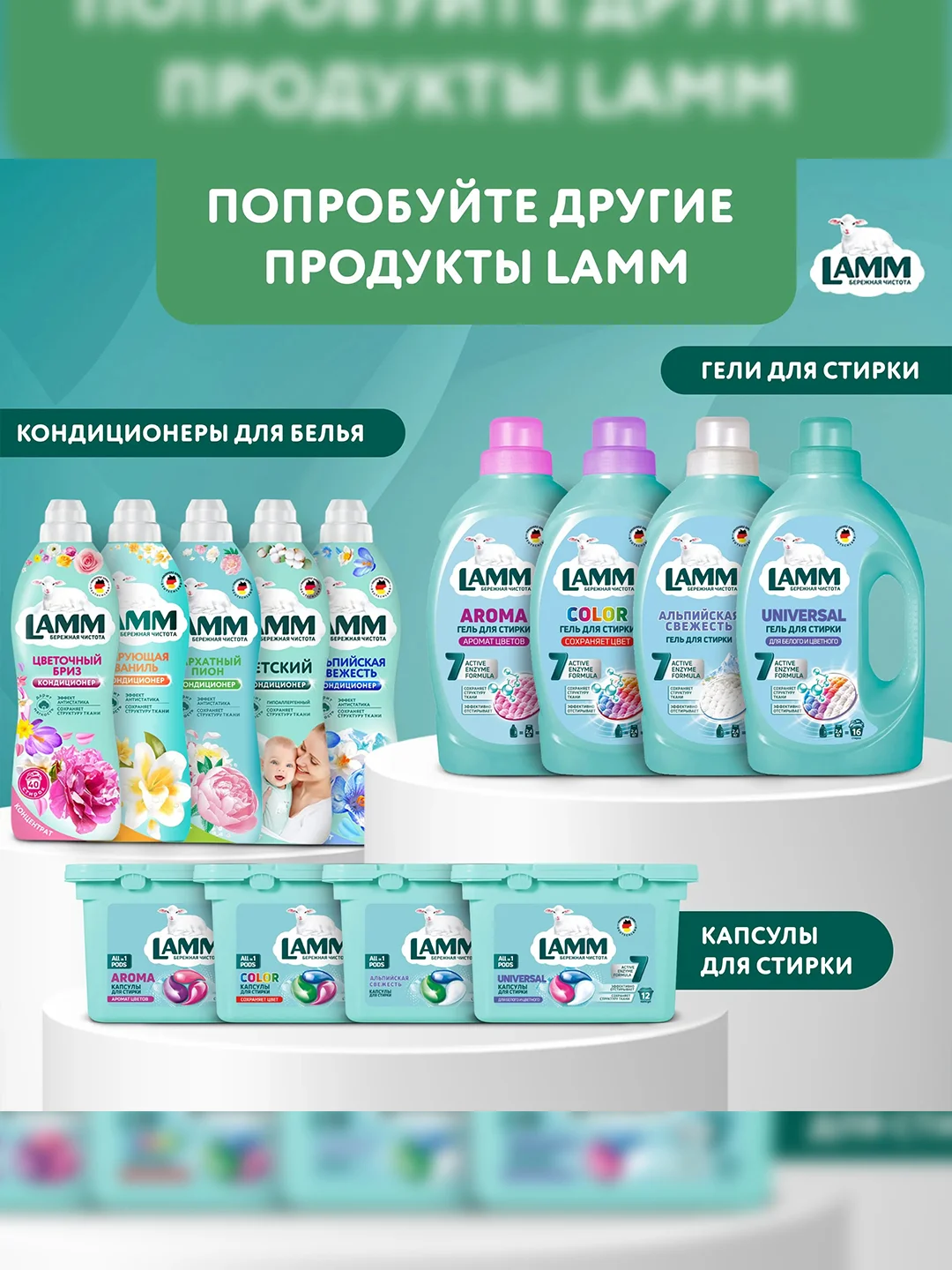 LAMM Нежные руки средство для мытья посуды, 2 л, без фосфатов