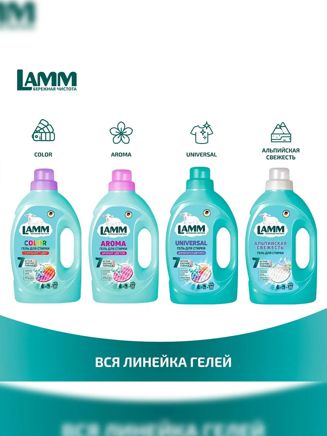 LAMM Extra Clean гель для стирки белья с пятновыводителем бесфосфатный