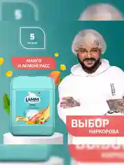 LAMM Нежные руки средство для мытья посуды, 5 л, без фосфатов