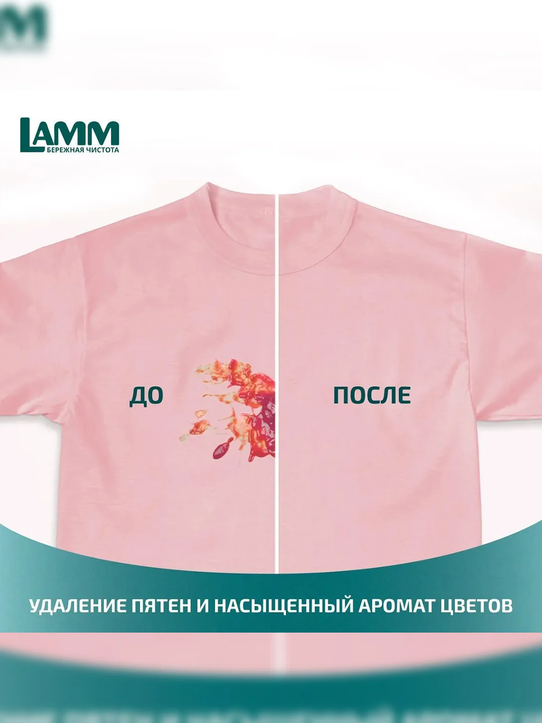LAMM Aroma гель для стирки белого и цветного белья, бесфосфатный