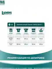 LAMM Aroma гель для стирки белого и цветного белья, бесфосфатный