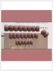 Накладные ногти короткие с дизайном форма Квадрат