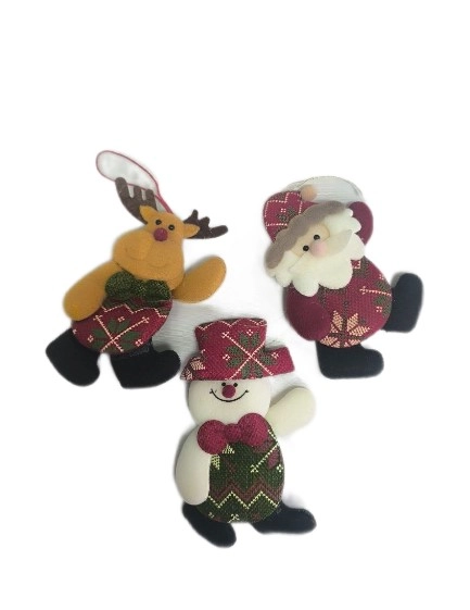 Новогодние украшения. Елочные игрушки набор из 3 шт