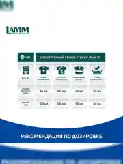 LAMM White гель для стирки белого и светлого белья бесфосфатный