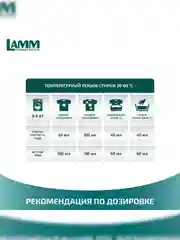 LAMM Universal гель для стирки универсальный для белого и цветного белья бесфосфатный