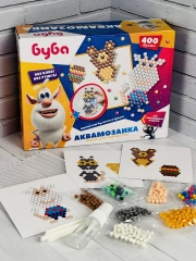 Аквамозаика Буба 400 бусин Игрушка Мультгерои набор Поделки