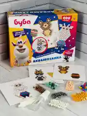 Аквамозаика Буба 400 бусин Игрушка Мультгерои набор Поделки