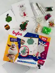 Аквамозаика Буба Домовенок 400 бусин Игрушки Поделки Мульт