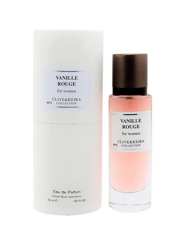 Туалетная вода женская Clive&Keira W 1072 VANILLE ROUGE, 30 мл