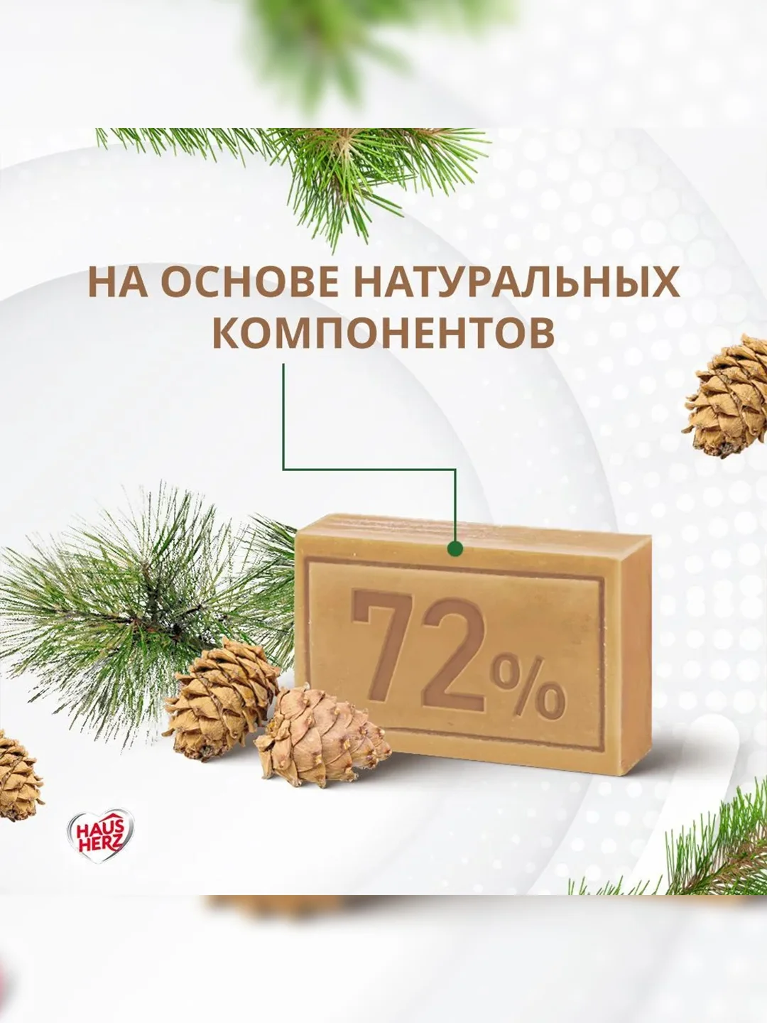 Haus Herz Хвоя Хозяйственное мыло жидкое универсальное