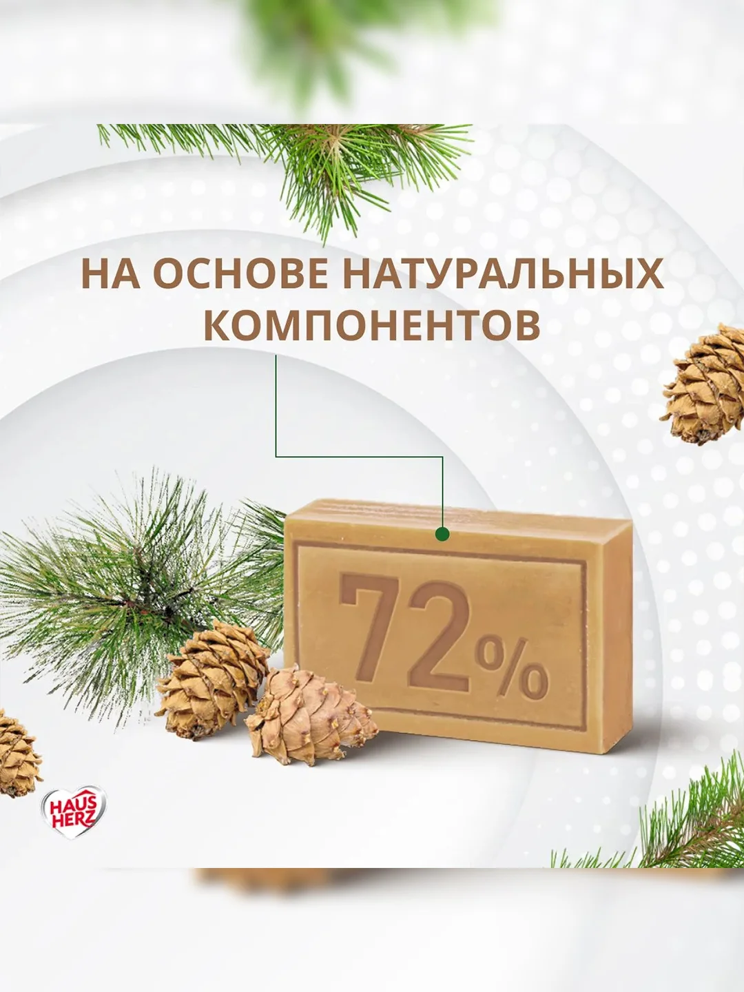 Haus Herz Хвоя Хозяйственное мыло жидкое универсальное