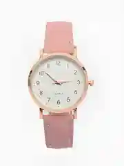 Розовый часы наручные, женские часы, классические