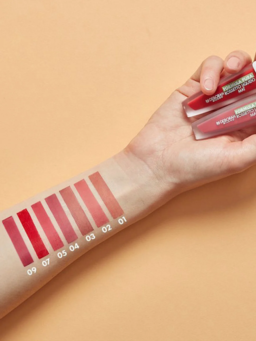 DEBORAH Помада матовая жидкая FORMULA PURA ROSSETTO LIQUIDO MAT тон 03