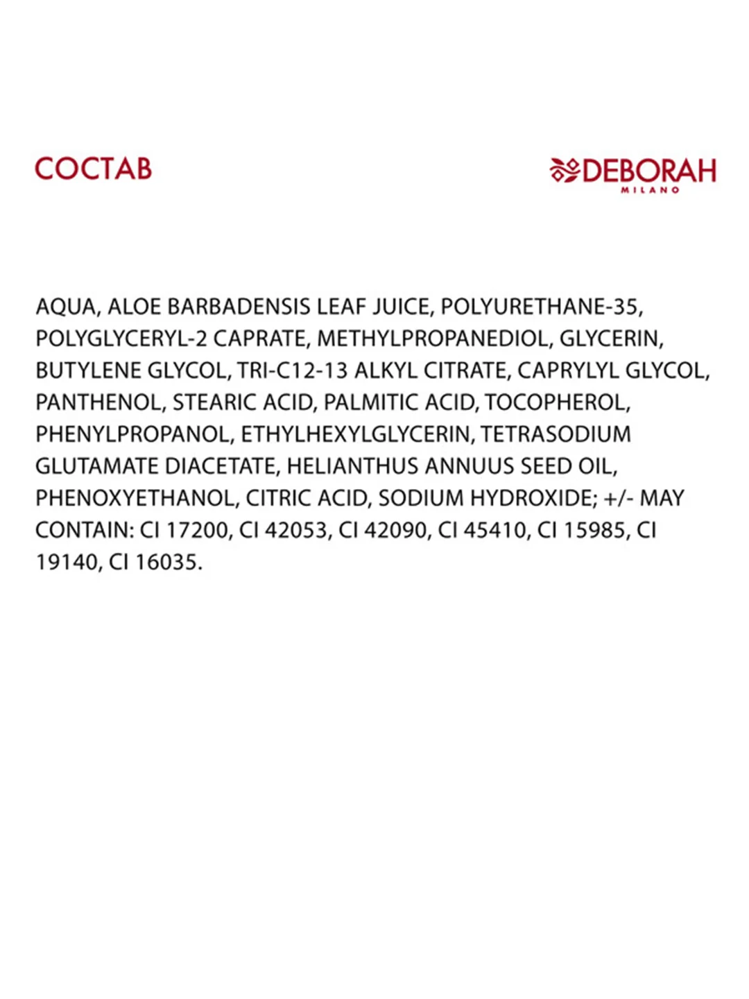 DEBORAH Тинт для губ AQUA TINT LIPSTICK тон 02 роза